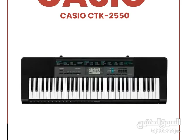 CASIO CTK-2550 اورغ كاسيو جديد بالكرتونه مكفول محل رسمي جواهر موسيقى