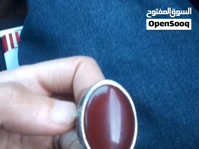 خاتم فضه سليماني هلالي نخب النخب مقفول مدى الحياه بدل 90 دينار حرق سعر حرق 40