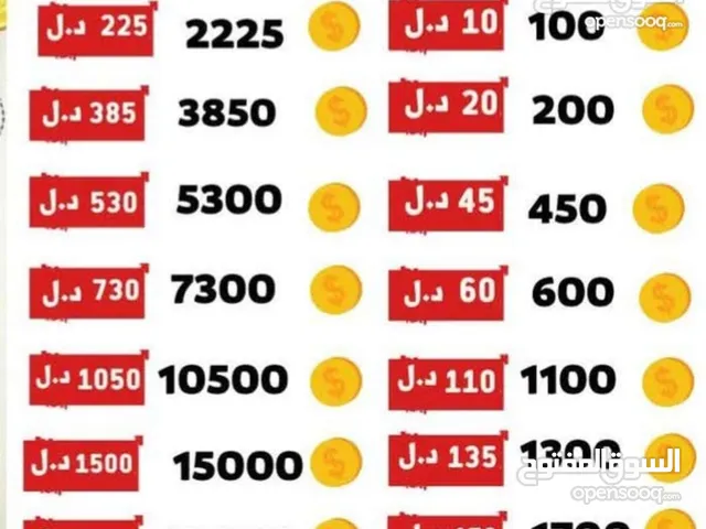 Gift Cards - Others gaming card for Sale in Tripoli