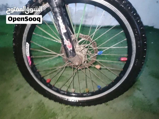 بسكليت جنط 20 بحاله جيده وممتازه لا يوجد خراب فيه البسكليت قرون جك غيراتو شغاله بريك خلفي صنبرص امام