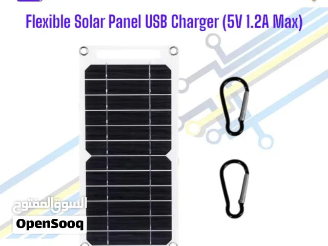 Flexible Solar Panel USB Charger (5V 1.2A Max)