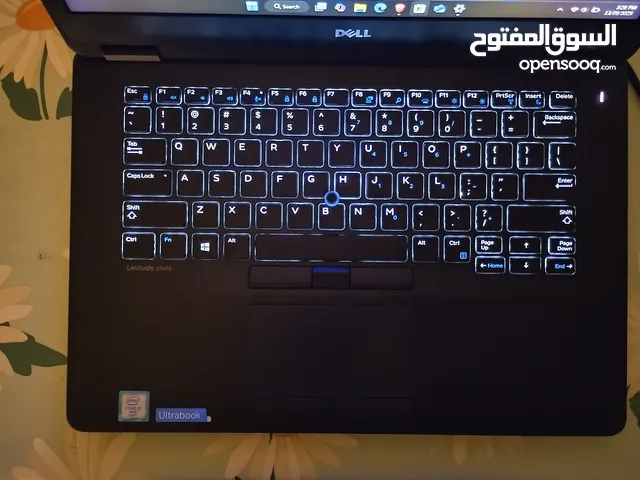 Dell Latitude E7470 Core i5 vPro 8GB RAM 256GB SSD Win 11 Pro Backlit Keyboard SIM Su