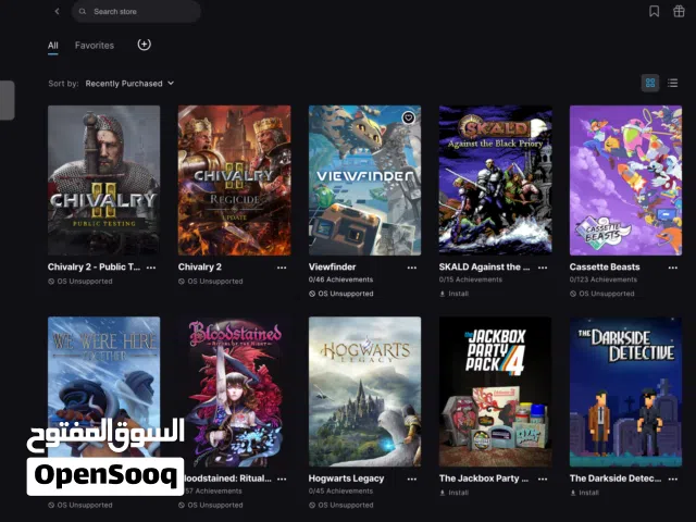 Epic Games Account Up To 40 Games For Sale