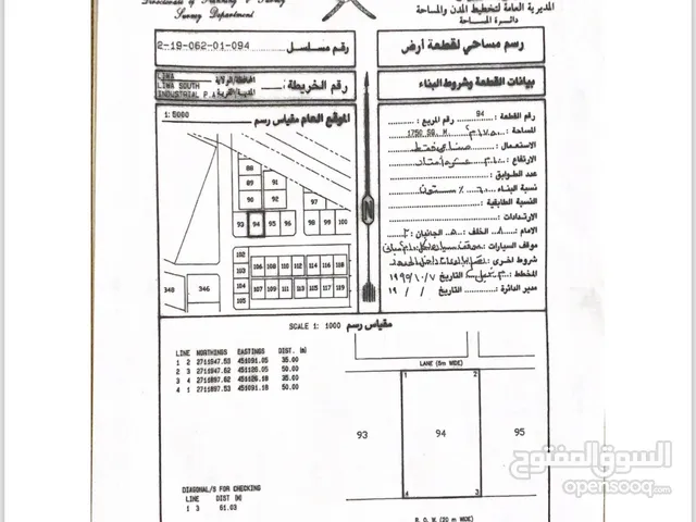 1750m2 Factory for Sale in Al Batinah Liwa