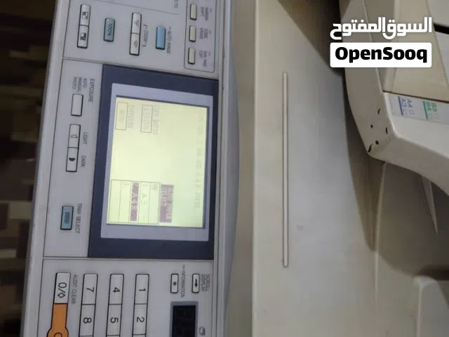 طابعة ماكينة تصوير مستندات Sharp عملاقة (نظيفة جداً) مع وحدة فرز كاملة