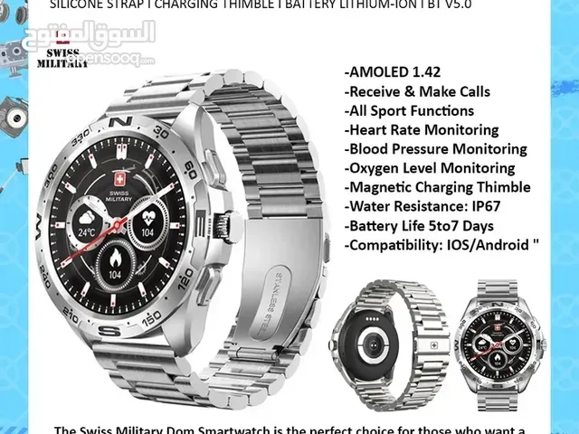 Swiss Military Smart Watch ll Brand-New ll