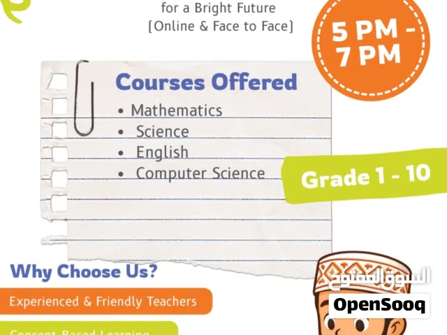 Tuition Classes For Grade 1-10