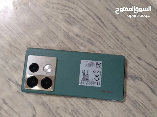 infinix Not 40 pro  انفنكس نوت 40 برو  ذاكرة 256  رام 12+12 صاروخ 24 جيجا  كامرة نار 108 و تدعم