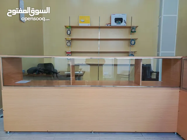 New Shop Counter with glass front for urgent sale in Ruwi