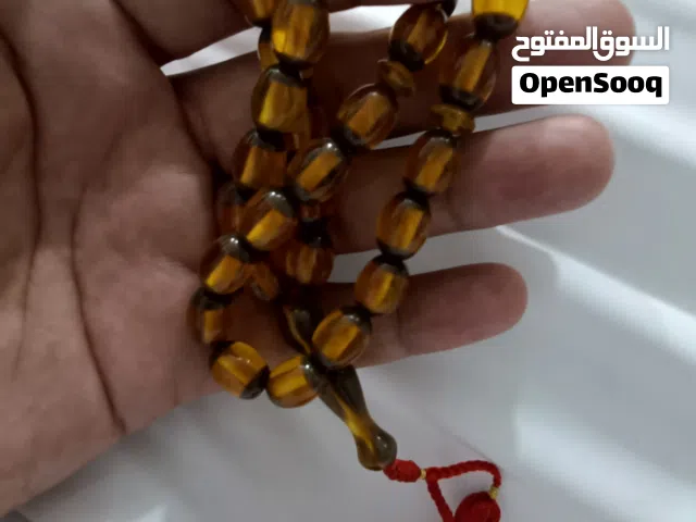 سبحه سندلوس تركي مكحل شبه الكهرب لون مميز