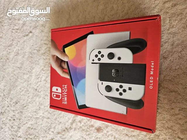 Nintendo Switch OLED نينتندو سويتش اوليد مع لعبه و حقيبة