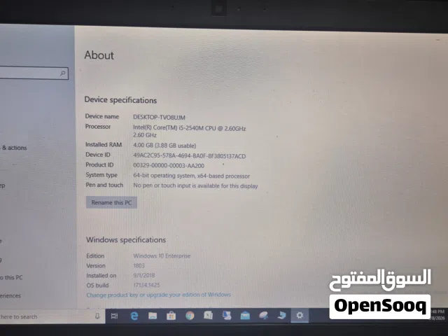 Windows Dell for sale  in Zarqa