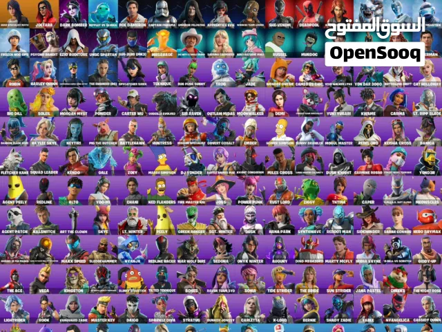 حساب أيكونك + سيزون 3 + فوق ال 200 سكن