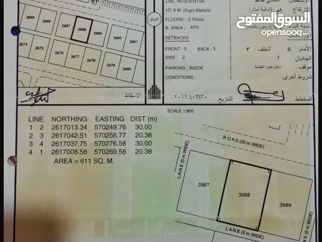 Residential Land for Sale in Al Batinah Al Masnaah