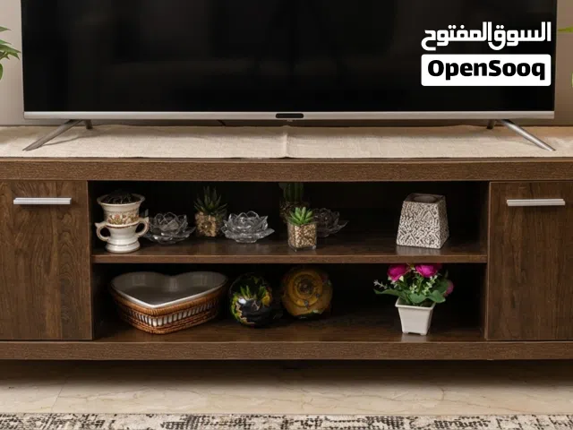 For Sale: Modern Dark Wood TV Stand