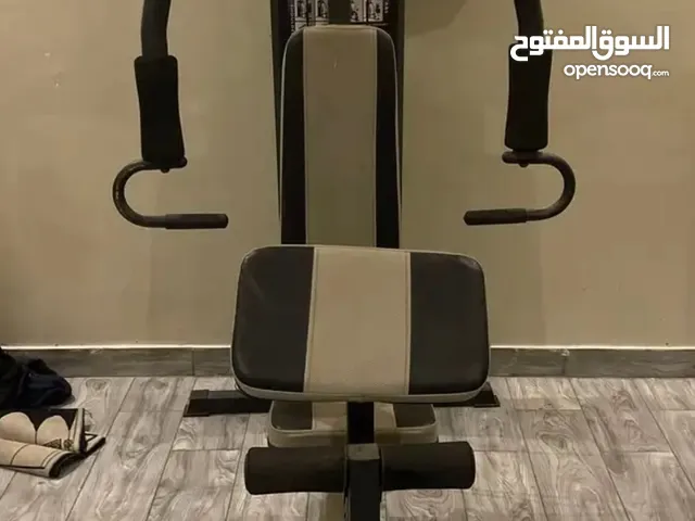 جهاز رقع الاثقال فيها 28 تمرين مستخدم قليل
