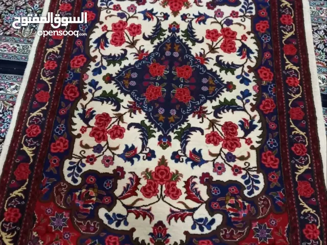 سجادة فارسية منسوجة يدويًا بتصميم وردة، مصنوعة يدويًا بنسبة 100%