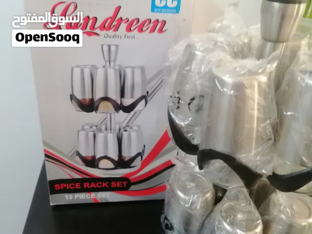 طقم ستانلس بهارات و توابل فخم لم يُستعمل (بالكرتونه لساته جديد)