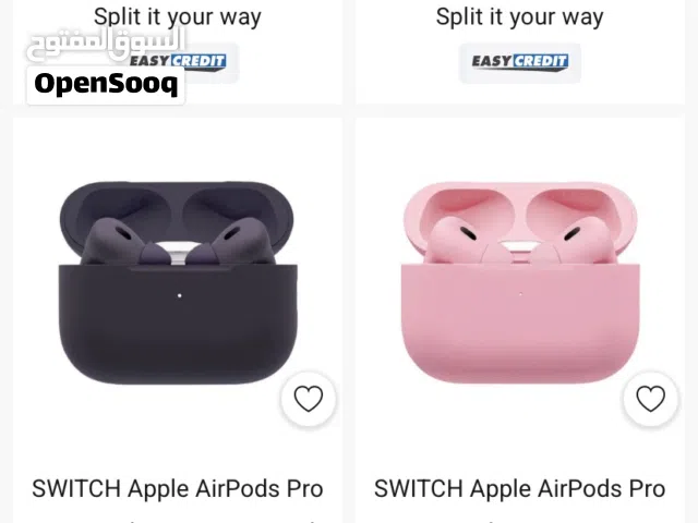 Switch AirPods Pro للبيع سماعات قابل high copyللسوم بالمعقول