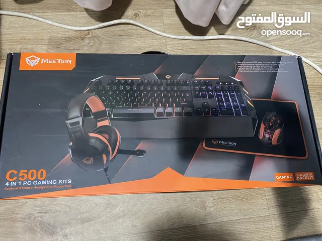 4 IN 1 PC GAMING KITS Keyboard Mouse Headphone Mouse Pad