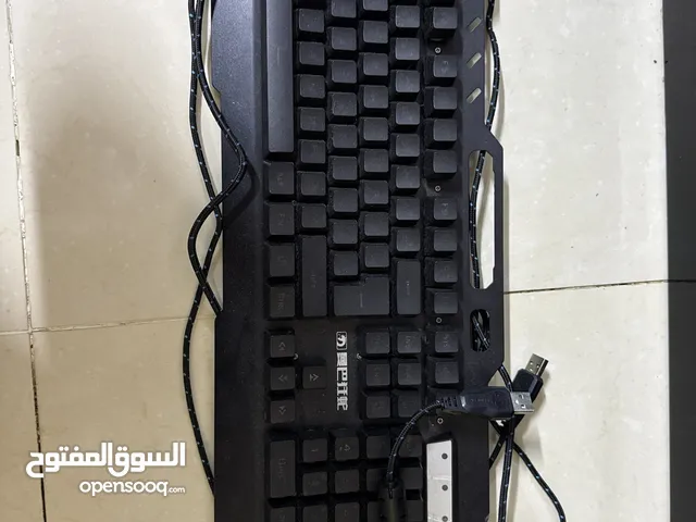كيبورد جيمنج و ماوس جيمنج مع ازرار جانبيه احترافيه