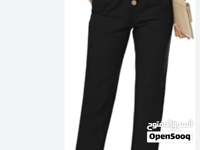 بنطلون اسود قماشه مريحه