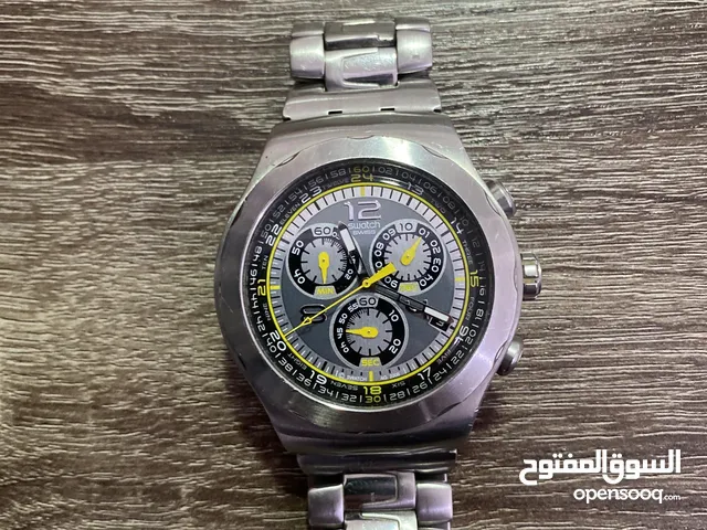 Swatch Irony Chronograph from the 007 Villain Collection