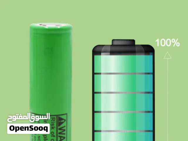 بطاريات ليثيوم وكاله من شركه LG      3.7v.   3500MAH رقم 1
