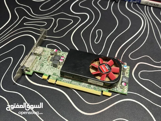 كرت شاشة AMD Radeon R7 250 2GBنظيف و مواصفات الكرت ف الوصف