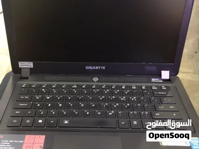 لابتوب gigibayte ( لابتوب العاب كيمنك )  (كرت شاشه منفصل انفيديا)