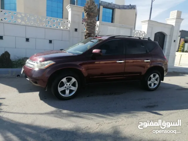 نيسان مورانو 2005 بحالة ممتازة غير مجمركة مواصفات أمريكية فرش جلد كرسي السائق كهرباء