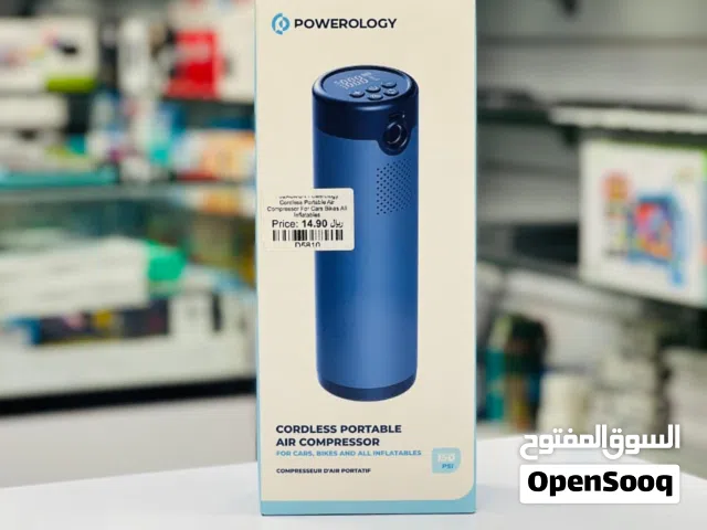 Brand New Powerology air compressor in Oman  5200mAh Capacity
