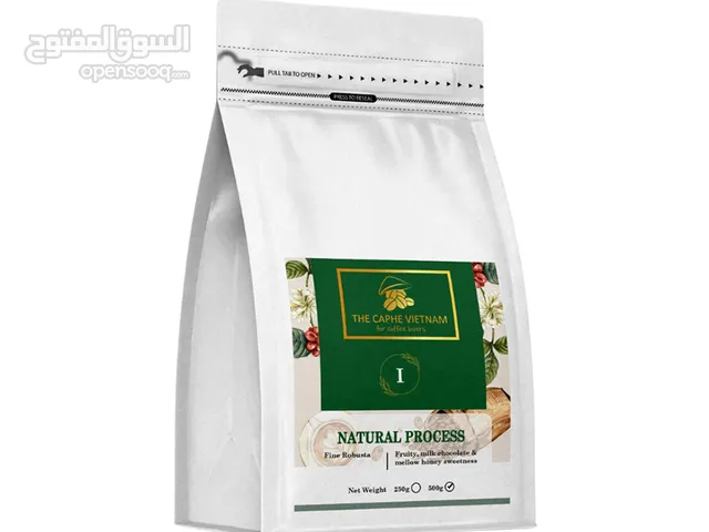 The Caphe Vietnam Fine Robusta Ground Coffee - 500 G Natural Process Medium Roast, 100% Robusta