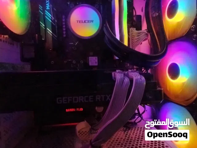 حاسبة كيمنك RTX3070TI + R9 5950X  و شاشة 180HZ حجم 24 انش حاسبة قوية جدا تشغل كل شي 2K و 4K