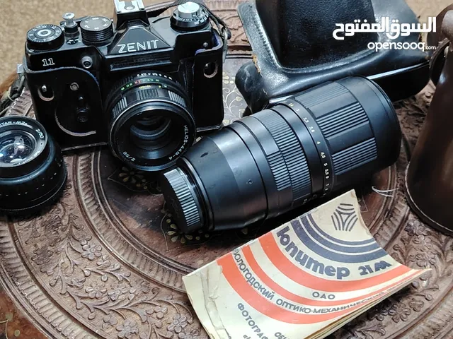 كاميرا ZENIT زينت مع 3 عدسات