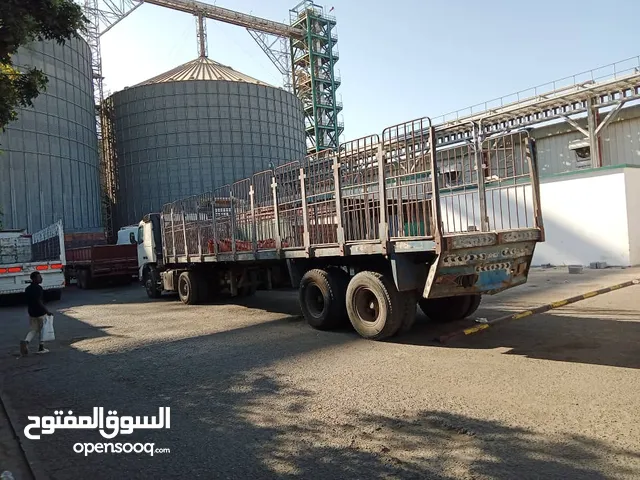 مقطورة شاحنة ممتازه ذيل قاطرة رائع عدن اليمن