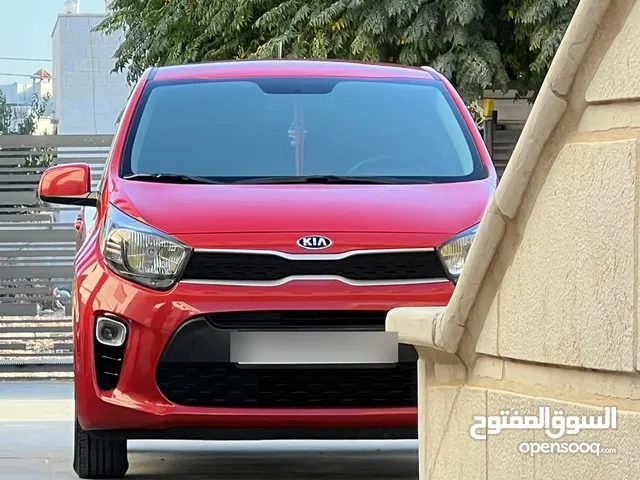 كيا بيكانتو 1250 سي سي - 2019 وارد الشركة - فحص 7 جيد ولا ملاحظة لون مميز وماتور إقتصادي