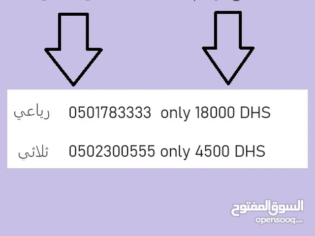 special etisalat numbers