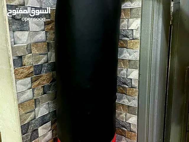 كيس ملاكمة مع كفوف الملاكمة