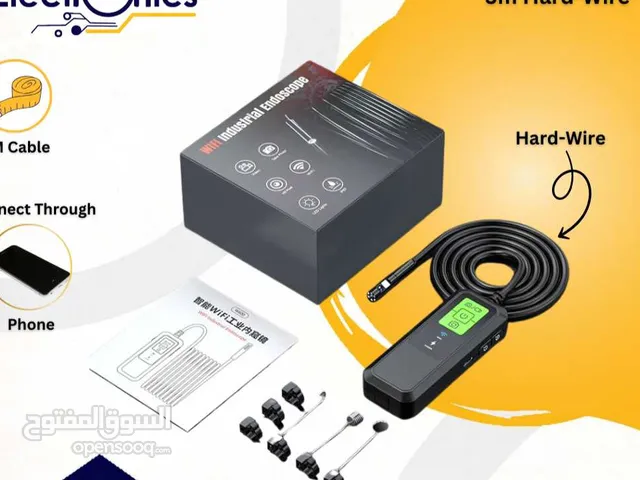 كاميرا على سلك بطول 5 متر عن طريق الواي فاي Endoscope 5M Hard Wire via Wifi