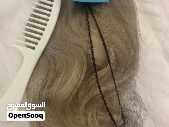 باروكة شعر اصطناعي اشقر