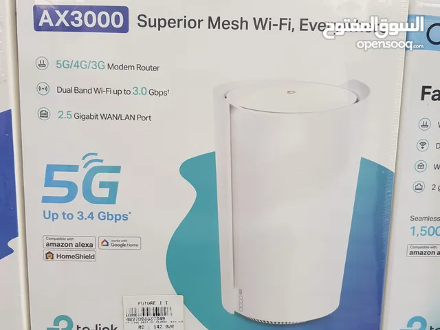 Tp-link deco 5g superior mesh up to 3.4 gbps Ax3000 wi-fi 6
