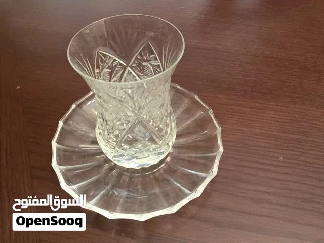 استيكانات شاي كاسات كرستال