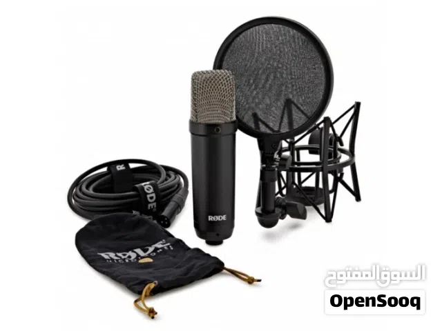 RØDE NT1 Original + Scarlett Solo 3rd Gen Like New مايك وكرت صوت جديد مش مستخدم غير مرتين