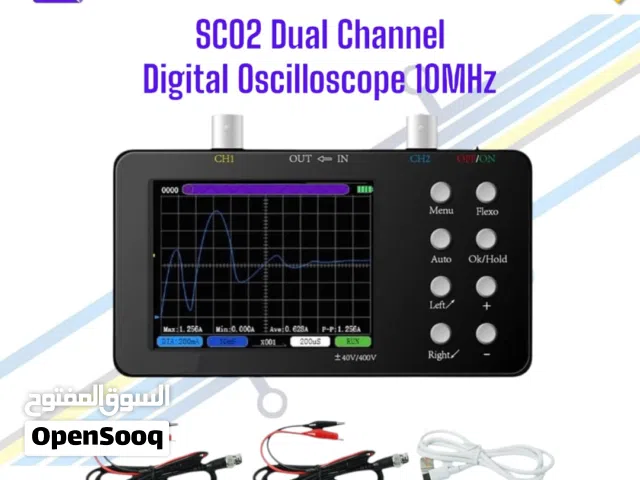 SCO2 Dual Channel Digital Oscilloscope 10MHz