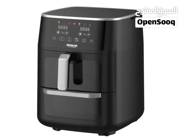 مقلاة هوائية ثنائية ديجيتال سعة 11 لتر من أرشيا – درجين منفصلين – شاشة لمس ذكية