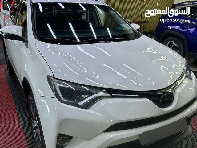 Rav4 2018 راف فور امريكي ابيض