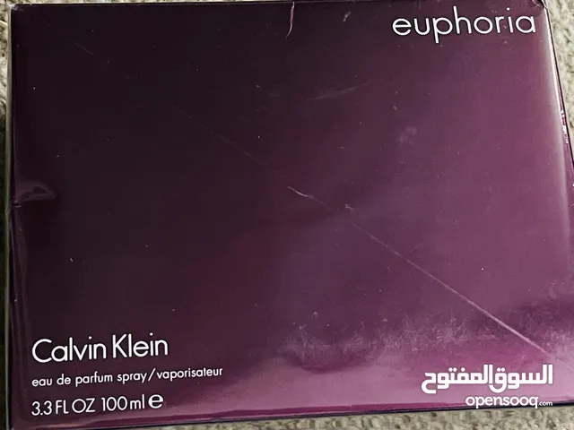 CK euphoria  100 ml  eau de parfum جديدة مختومة من دبي للبيع والسعر قابل