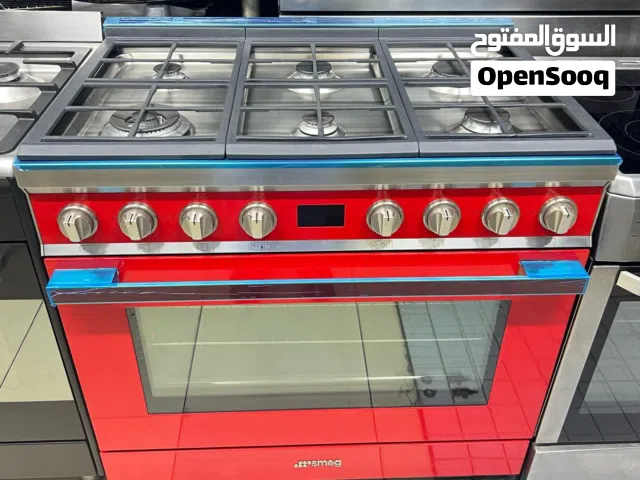 Smeg Top Gas Oven Electric 6 Burnals