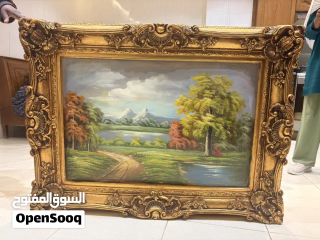 برواز صالون ذهبي 90x120 سم
